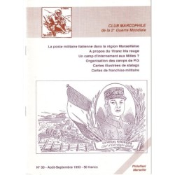 LA POSTE MILITAIRE-CAMP D'INTERNEMENT AUX MILLES.