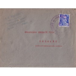 GANDON-15F OBL.CHAMBRE DE COMMERCE ET DE L'INDUSTRIE DE LA NIEVRE - RARE