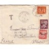 INDOCHINE - PHANRANG LE 15-01-1938 - LETTRE D'UN MISSIONNAIRE- AVEC TAXE.