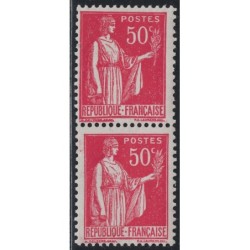 No0283 - PAIX 50c ROUGE...