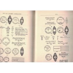 PAQUEBOT AND SHIP LETTER - CANCELLATIONS OF THE WORLD - M.A.STUDD - 1953.