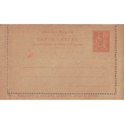 MOUCHON - CARTE LETTRE - 15c - REPONSE PAYE - ENSEMBLE NEUF - COTE 60€.