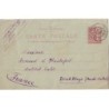 CRETE - LA CANEE LE 19-10-1908 - ENTIER POSTAL TYPE MOUCHON DE CRETE.