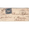 PARIS -(60) DU 21 JANVIER 1852 -No4 25c CERES OBLITERATION ETOILE.