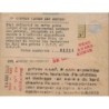 MAINE ET LOIRE - GREVE - VIGNETTE CHAMBRE DE COMMERCE DE SAUMUR 15F + 5F - SUR LETTRE AVEC DIVERS CACHETS - 14-8-1953.