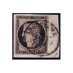 No003 - CERES 20c NOIR - T15 ANGOULEME CHARENTE.
