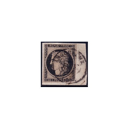 No003 - CERES 20c NOIR - T15 ANGOULEME CHARENTE.