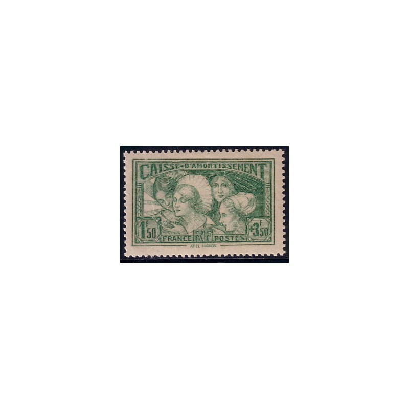 No0269 - COIFFES - NEUF* - INFIME TRACE.