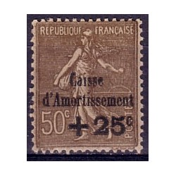 No0267 - CAISSE D'AMORTISSSEMENT - NEUF*-TRACE DE CHARNIERE.