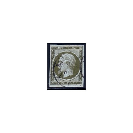 No011 - NAPOLEON III - 1c OLIVE.