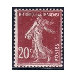 No0139 - SEMEUSE 20c BRUN - NEUF**.