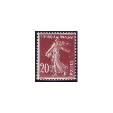 No0139 - SEMEUSE 20c BRUN - NEUF**.