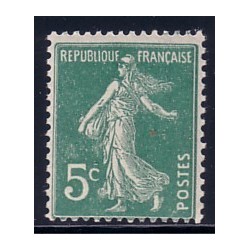 No0137 - SEMEUSE 5c VERTE - NEUF**.