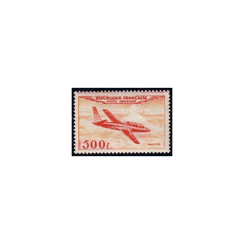 PA No032 - 500F FOUGA MAGISTER - NEUF**-SANS TRACE-COTE 250€.