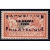 No0257A - MERSON SURCHARGE EXPOSITION PHILATELIQUE DU HAVRE 1929.