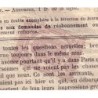 TIMBRE IMPERIAL 2c VIOLET No7 SUR JOURNAL DES INSTITUTEURS