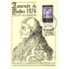JOURNEE DU TIMBRE 1976 - AVIGNON VAUCLUSE - CARTE LOCALE.