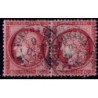 No057 - JAPON-YOKOHAMA Bau FRANCAIS -9-10-1876/80c CERES EN PAIRE.