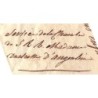 POSTES PRES LE GOUVERNEMENT-SERVICE DE S.A.R LA DUCHESSE D'ANGOULEME-RARE.