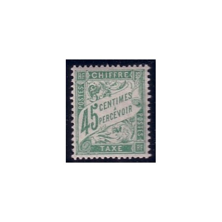 TAXE No036 - 45c VERT***