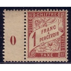 TAXE No040 - 1F LILAS-BRUN...