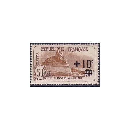 No0167 ORPHELINS DE GUERRE - NEUF**-SANS TRACE