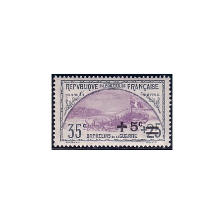 No0166 - ORPHELINS DE GUERRE - NEUF**