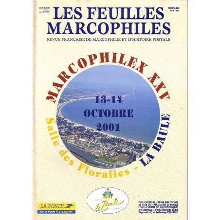 LES FEUILLES MARCOPHILES-SUPPLEMENT AU No306- 2001.