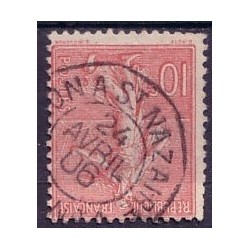 No129 - SEMEUSE - CACHET MARITIME COLON A ST NAZAIRE DU 24 AVRIL 1906.