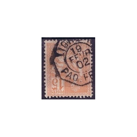No117 - CACHET MARITIME LIGNE N PAQ.FR....LE 19-2-1902.