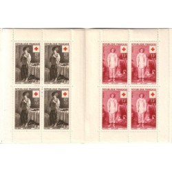 CROIX ROUGE - CARNET DE 1956 - COTE 90€.