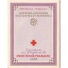 CROIX ROUGE - CARNET DE 1958 - COTE 38€.