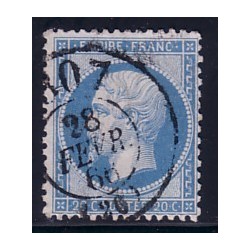 No022 - CACHET BUREAU DE PASSE 1307 DE DIJON.