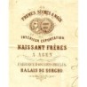 LOT ET GARONNE - AGEN - NAISSANT FRERES PRUNES SECHES ET NOIX.