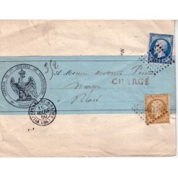 RHONE - VILLEFRANCHE-S-SAONE - LETTRE CHARGEE.