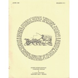 SOCIETE INTERNATIONALE D'HISTOIRE POSTALE - No9 - 1965.