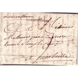 AUDE - DE CARCASSONNE DU 16 FEVRIER 1735 + TAXE 7.