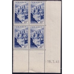 No0805 - CONQUES - COIN DATE DU 19-7-1948.
