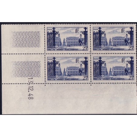 No0778 - NANCY - COIN DATE DU 13-12-1948.
