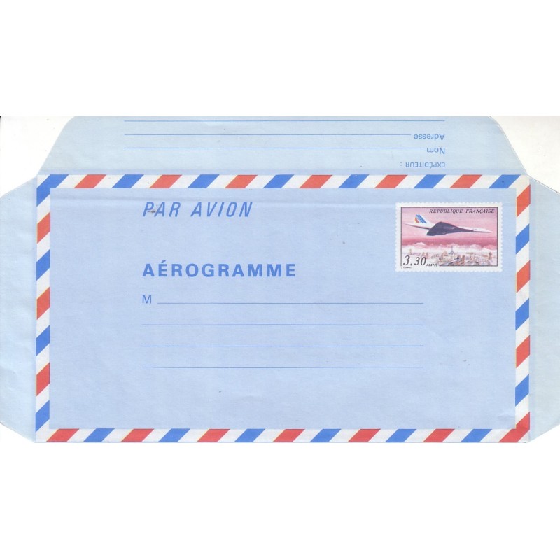 AEROGRAMME - CONCORDE 3F30 NEUF.