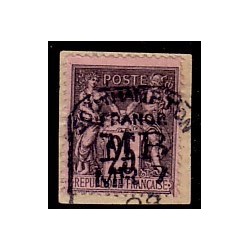 No097 - 25c SAGE OBLITERATION SOUTHAMPTON MB.