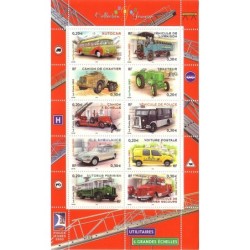 BLOC FEUILLET No0063 - VEHICULES UTILITAIRES.