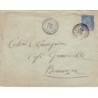 GUINEE FRANCAISE - CONAKRY 19 JUIN 1903 SUR ENTIER POSTAL 15c TYPE GROUPE.