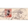 CHINE - CANTON 11-3-1910 - TIMBRE AVEC SURCHARGE CANTON