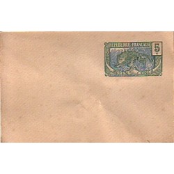 CONGO - MOYEN-CONGO - ENTIER POSTAL 5c - NEUF.