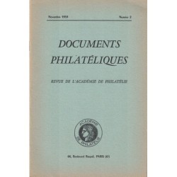 DOCUMENTS PHILATELIQUES - No002 - NOVEMBRE 1959.