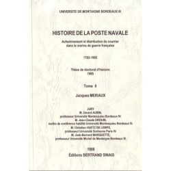 HISTOIRE DE LA POSTE NAVALE...