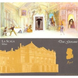 BLOC SOUVENIR No009 - MOZART - DON GIOVANNI - LA SCALA.