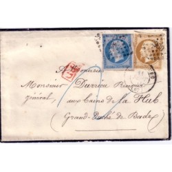 BAS RHIN-No13+14 - DE STRASBOURG POUR LE GRAND DUCHE DE BADE