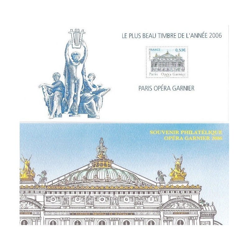 BLOC SOUVENIR No024 - OPERA GARNIER 2006 - SOUS BLISTER.